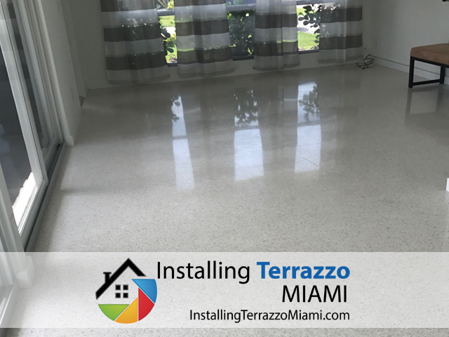 Terrazzo Floor Polishing in Miami