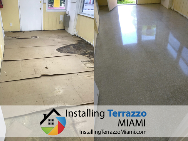 Professional Terrazzo Flooring Installation by Installing Terrazzo Miami