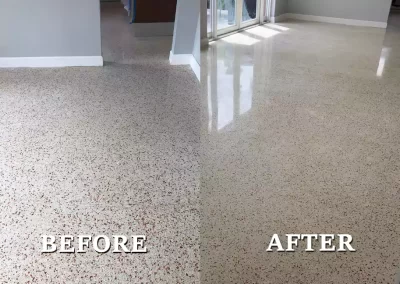 Terrazzo Floor Restore Clean Miami