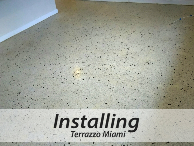 Cleaning Terrazzo Floors Process